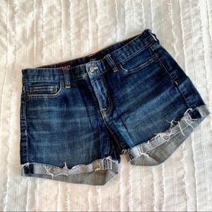 J. Crew stretch Hipslung Denim Shorts
